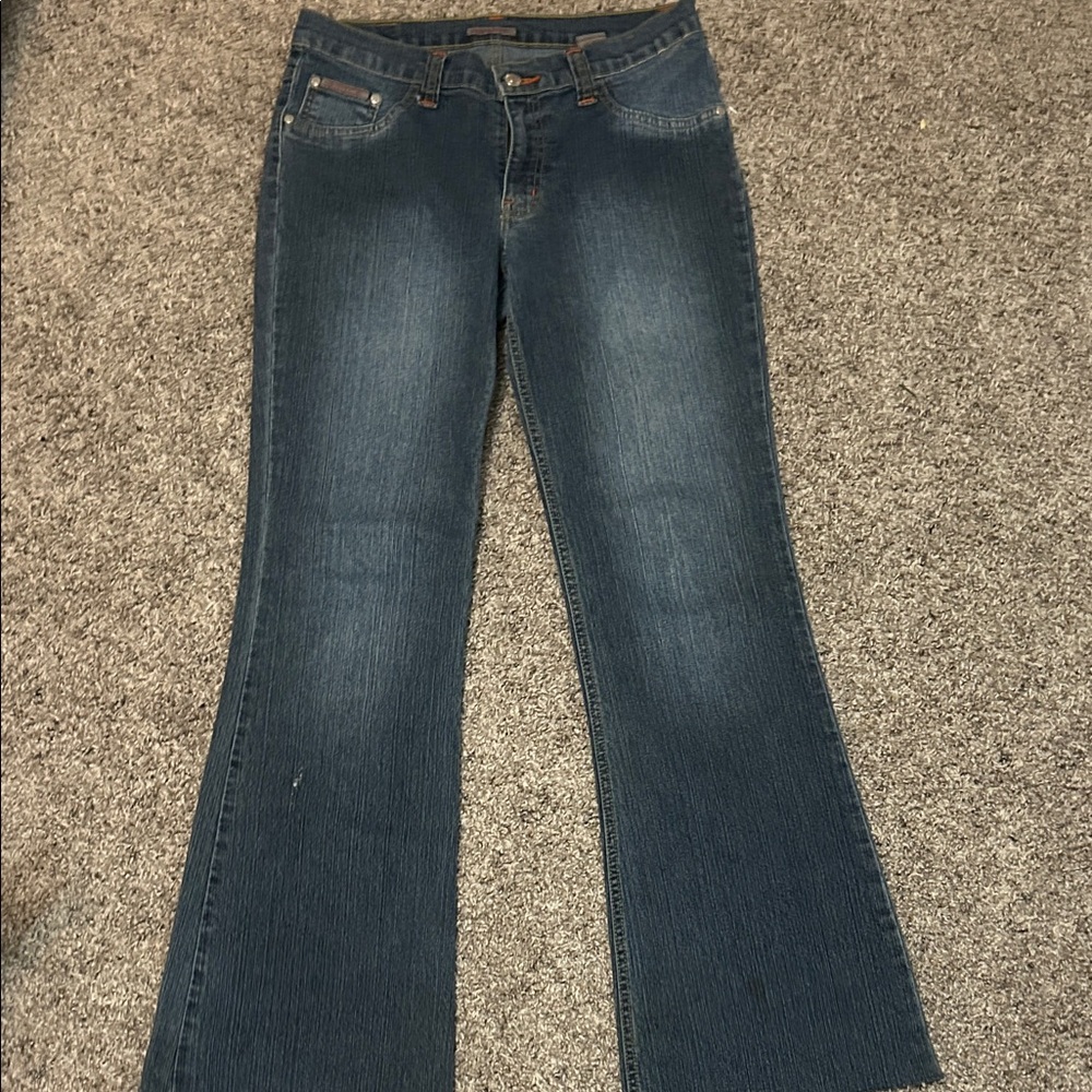 Classic Blue Wide Leg Jeans